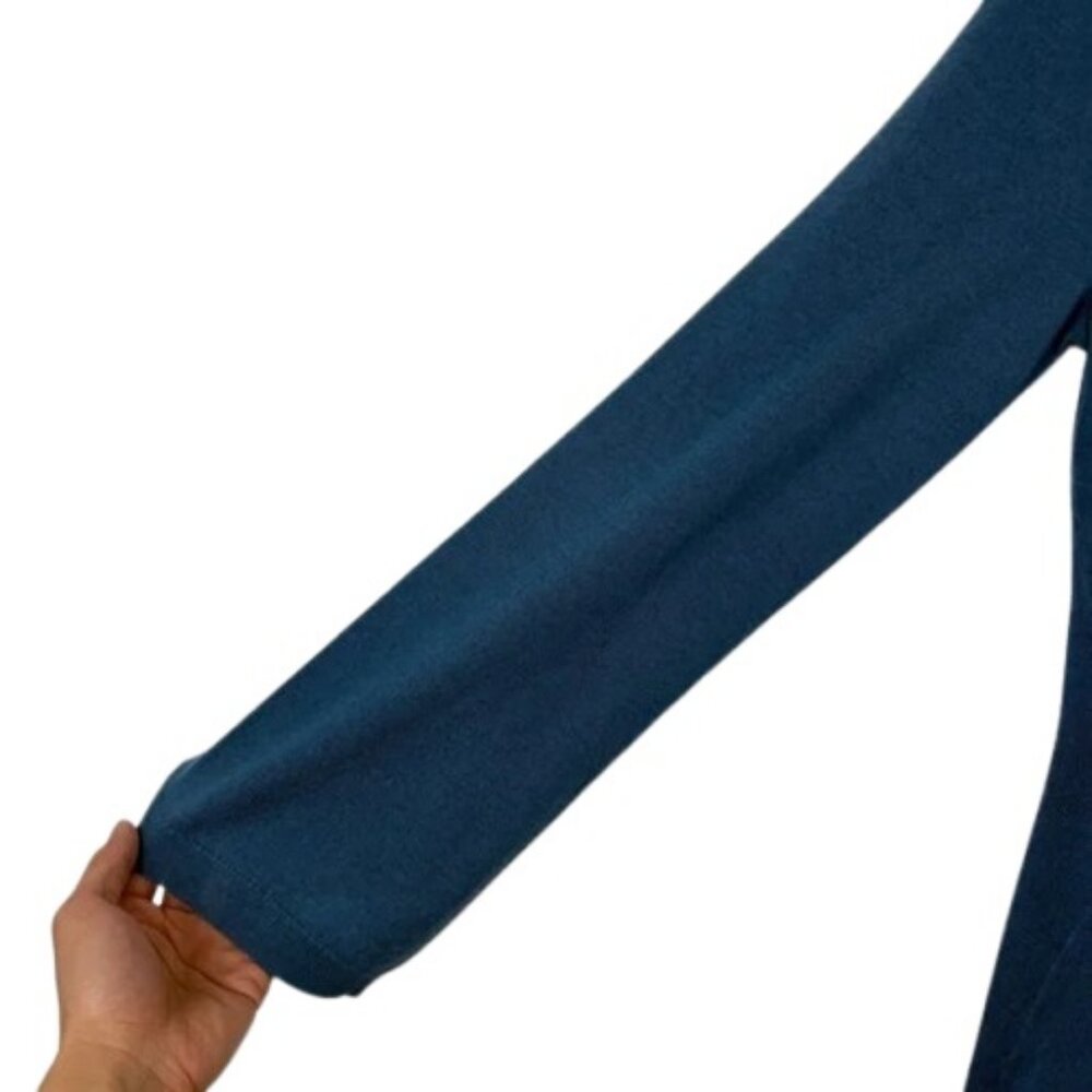 360 Cashmere blue side knot long sleeve sweater size S NWT - Picture 4 of 8